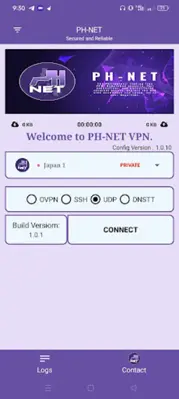 PH-NET VPN android App screenshot 2